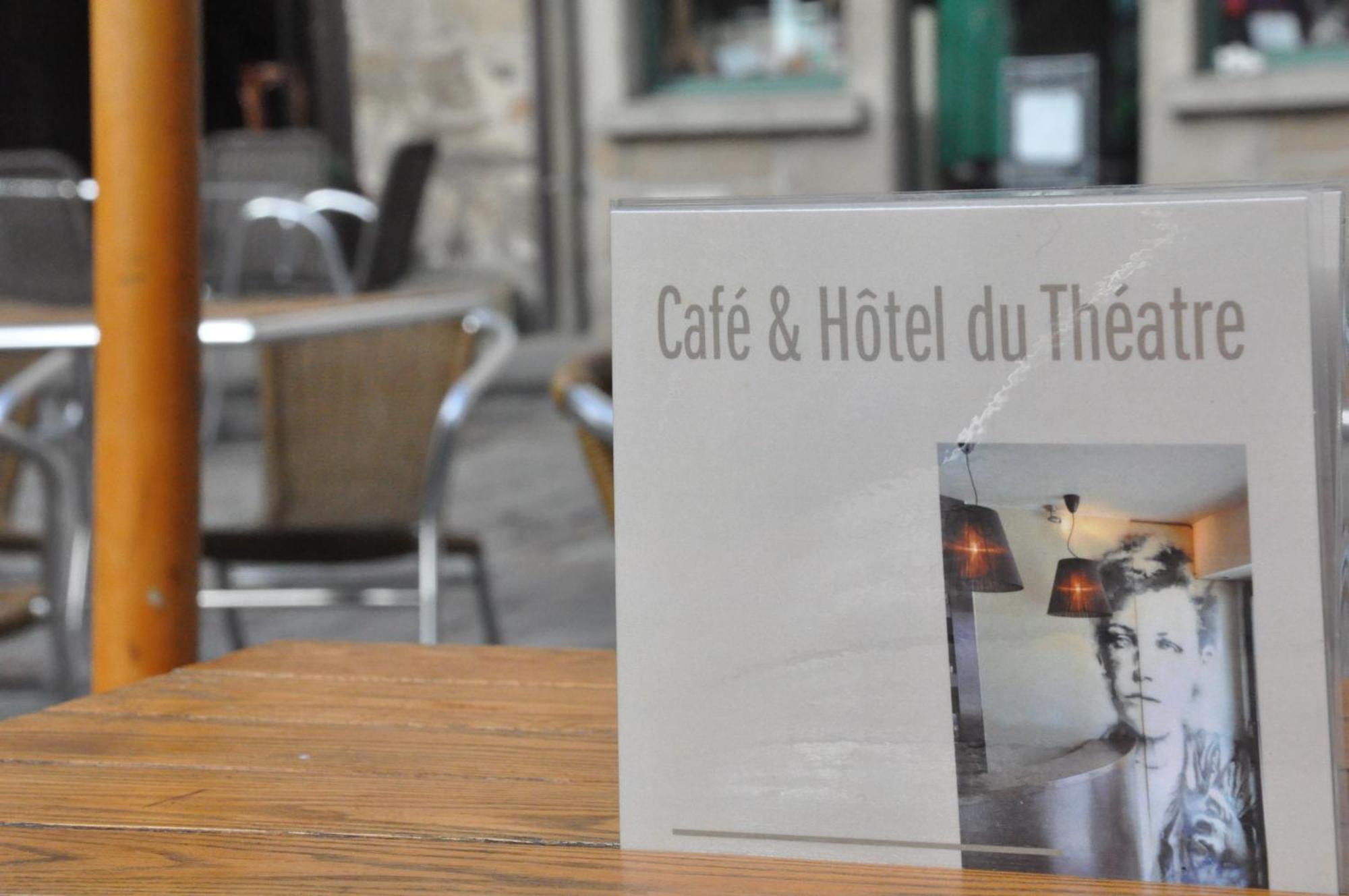 Cafe Hotel Du Theatre Dinan Exterior photo